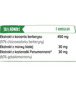 Berberine Complex+ 510 mg Biowen 60 kapsułek Na Odporność