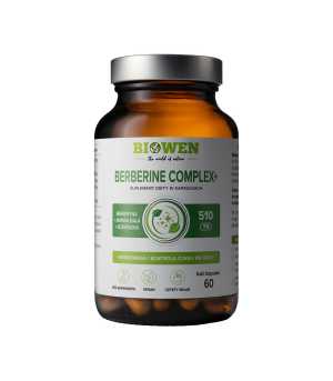 Berberine Complex+ 510 mg Biowen 60 kapsułek Na Odporność