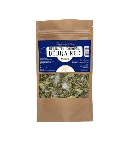 Herbatka Konopna Dobra Noc CBD.