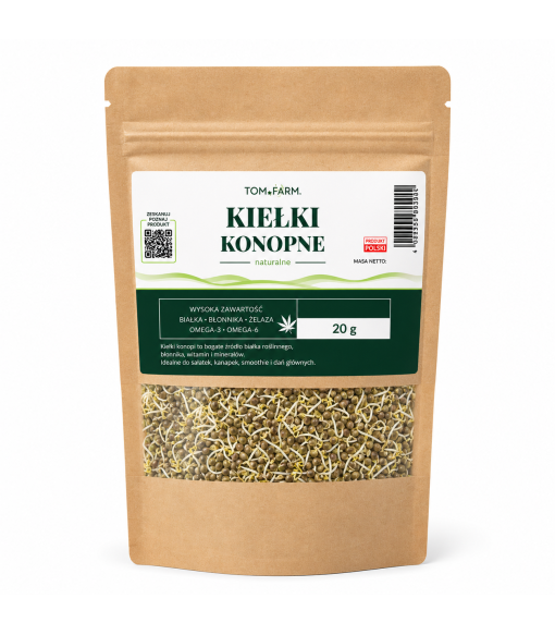 Liofilizowane Kiełki Konopi 20 g
