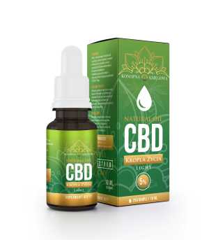 OLEJEK CBD 5% KROPLA ŻYCIA LIGHT