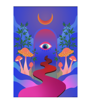 Plakat ,,Noc" 50 x 70 cm