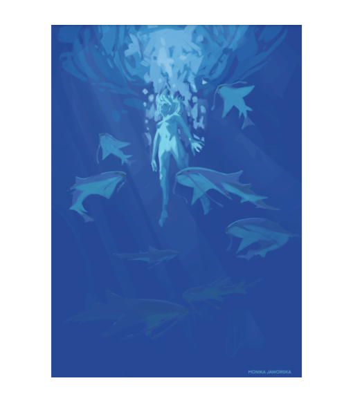 Plakat ,,Atlantyda" 50 x 70 cm